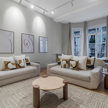شقة 2b.appart 6pers#2bedrooms#victorhugo#arcdetriomphe باريس