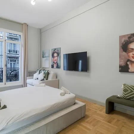 Apartmán 2b.appart 6pers#2bedrooms#victorhugo#arcdetriomphe *